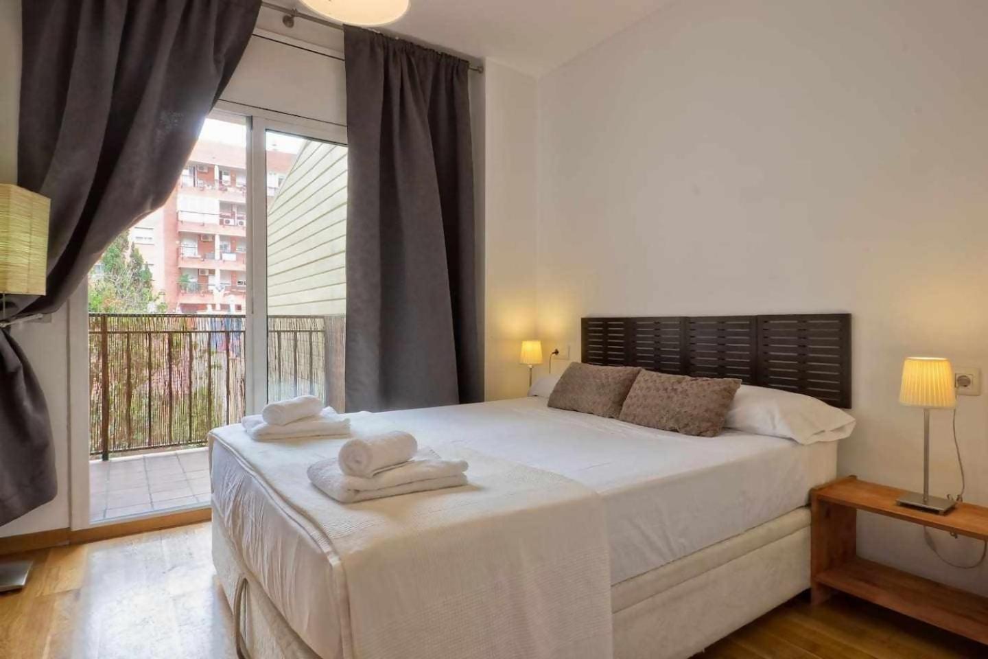 Comfortable 4 Rooms 2Bath W Balcony برشلونة المظهر الخارجي الصورة