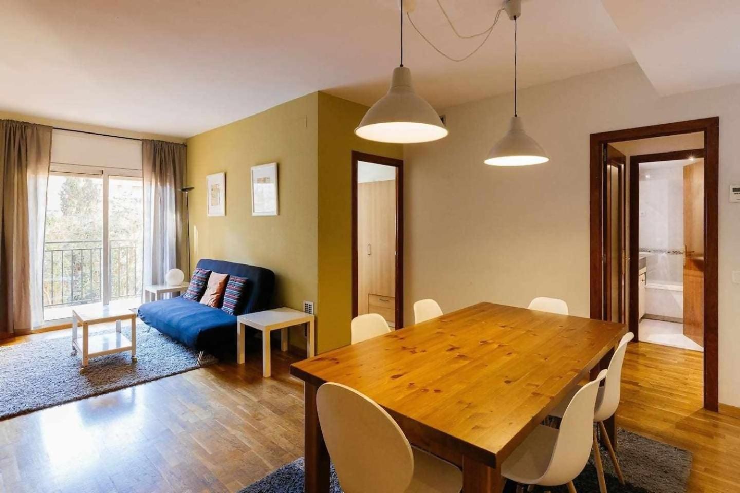 Comfortable 4 Rooms 2Bath W Balcony برشلونة المظهر الخارجي الصورة