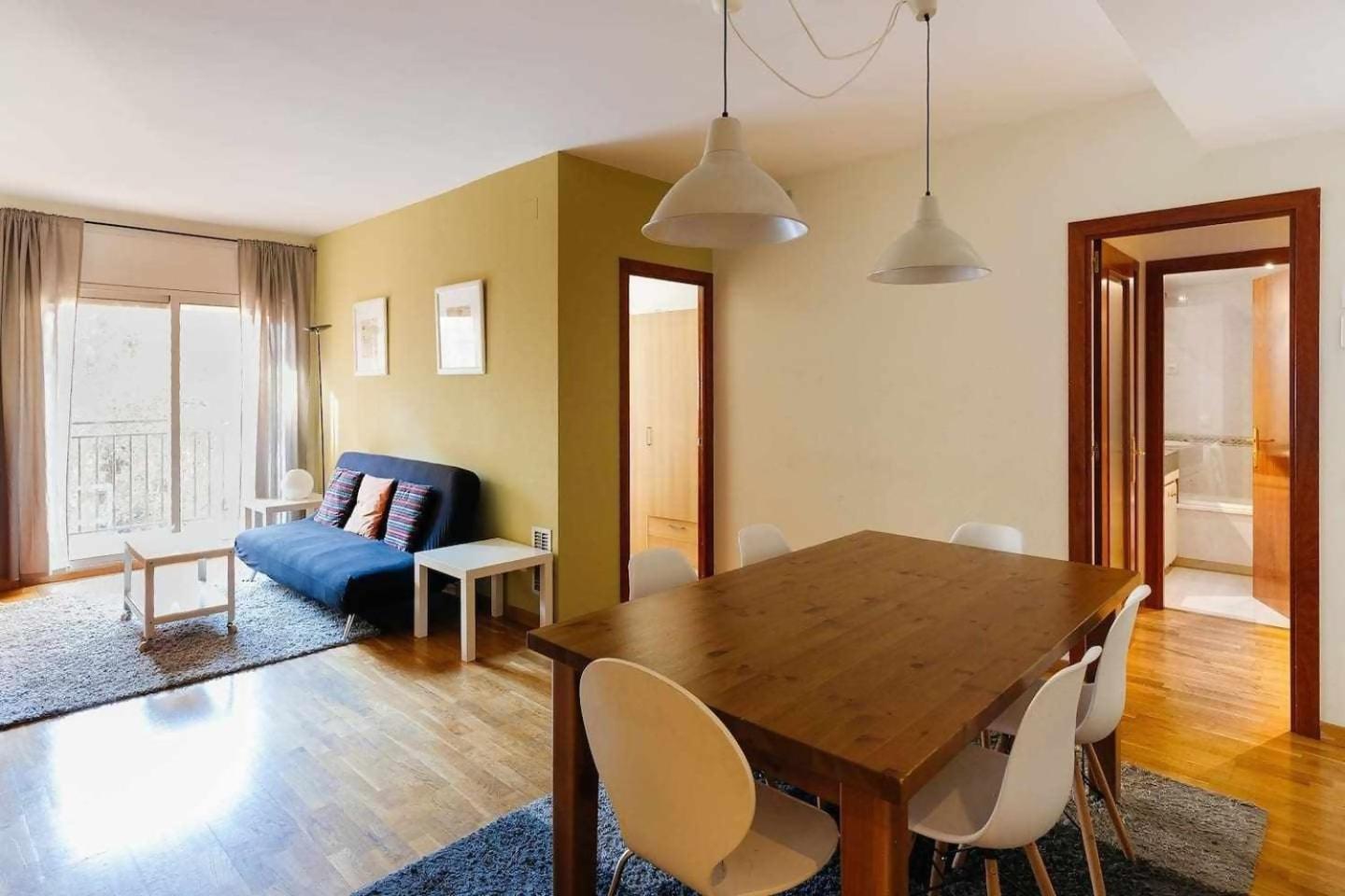 Comfortable 4 Rooms 2Bath W Balcony برشلونة المظهر الخارجي الصورة