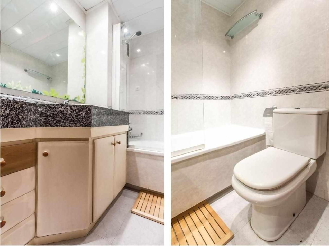Comfortable 4 Rooms 2Bath W Balcony برشلونة المظهر الخارجي الصورة